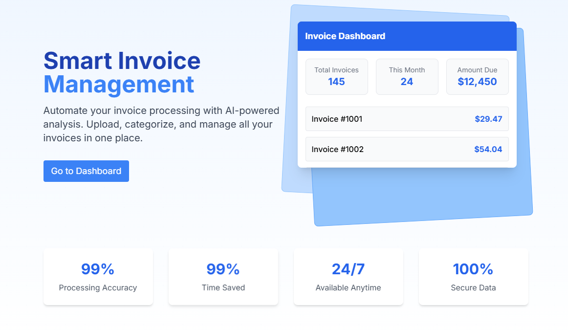 Altura Invoice Management Dashboard